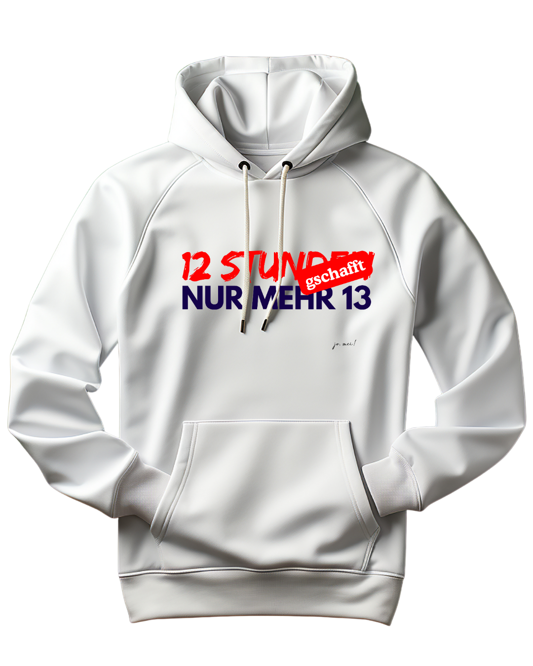 Unisex EcoMix-Kapuzenpulli nur mehr 13