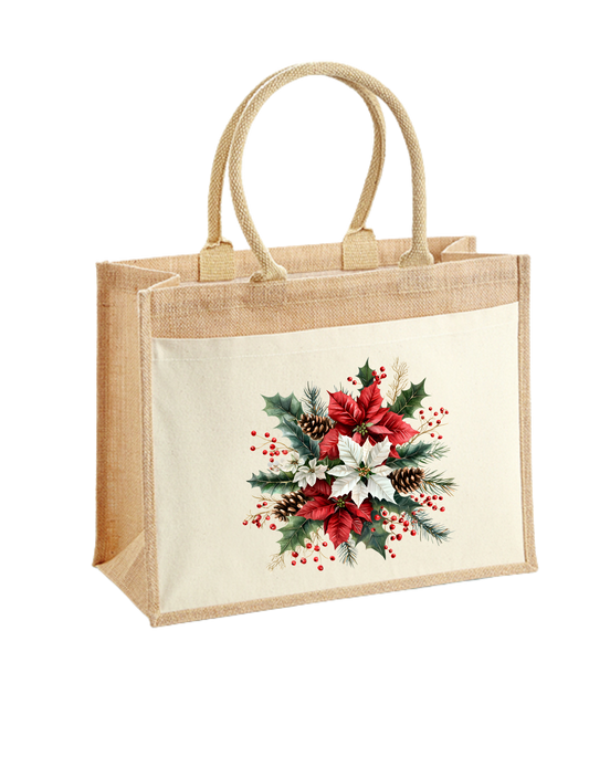 Jute-SHOPPER Kränze