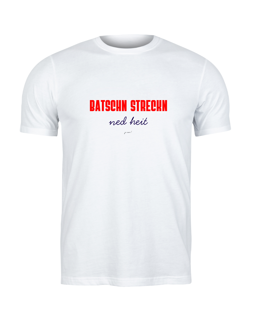 Maskulines BIO-Leiberl Batschn streckn