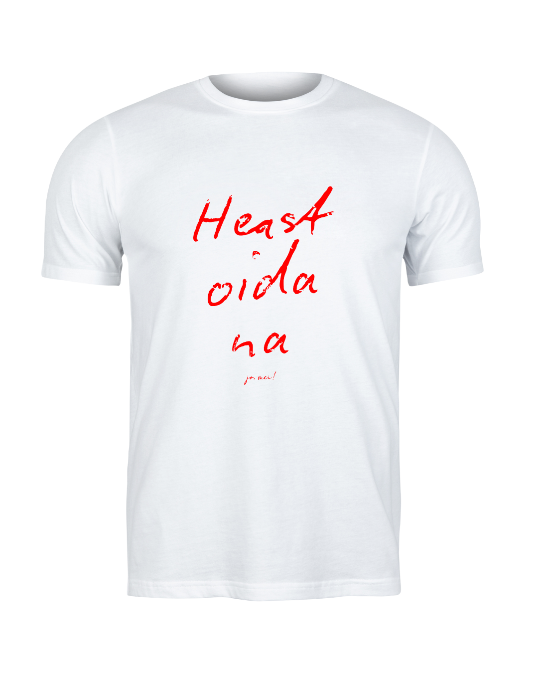 Maskulines BIO-Leiberl Heast oida na