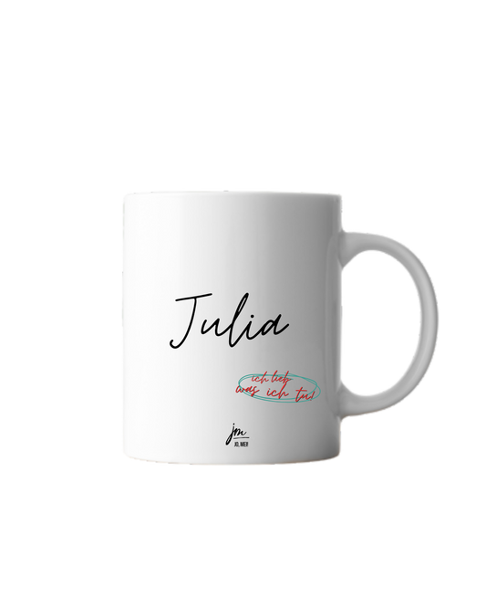 Häferl "dein Fach FETZT" personalisierbar