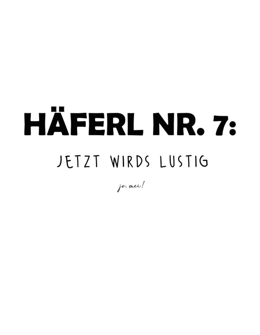 Häferl Nr. 7