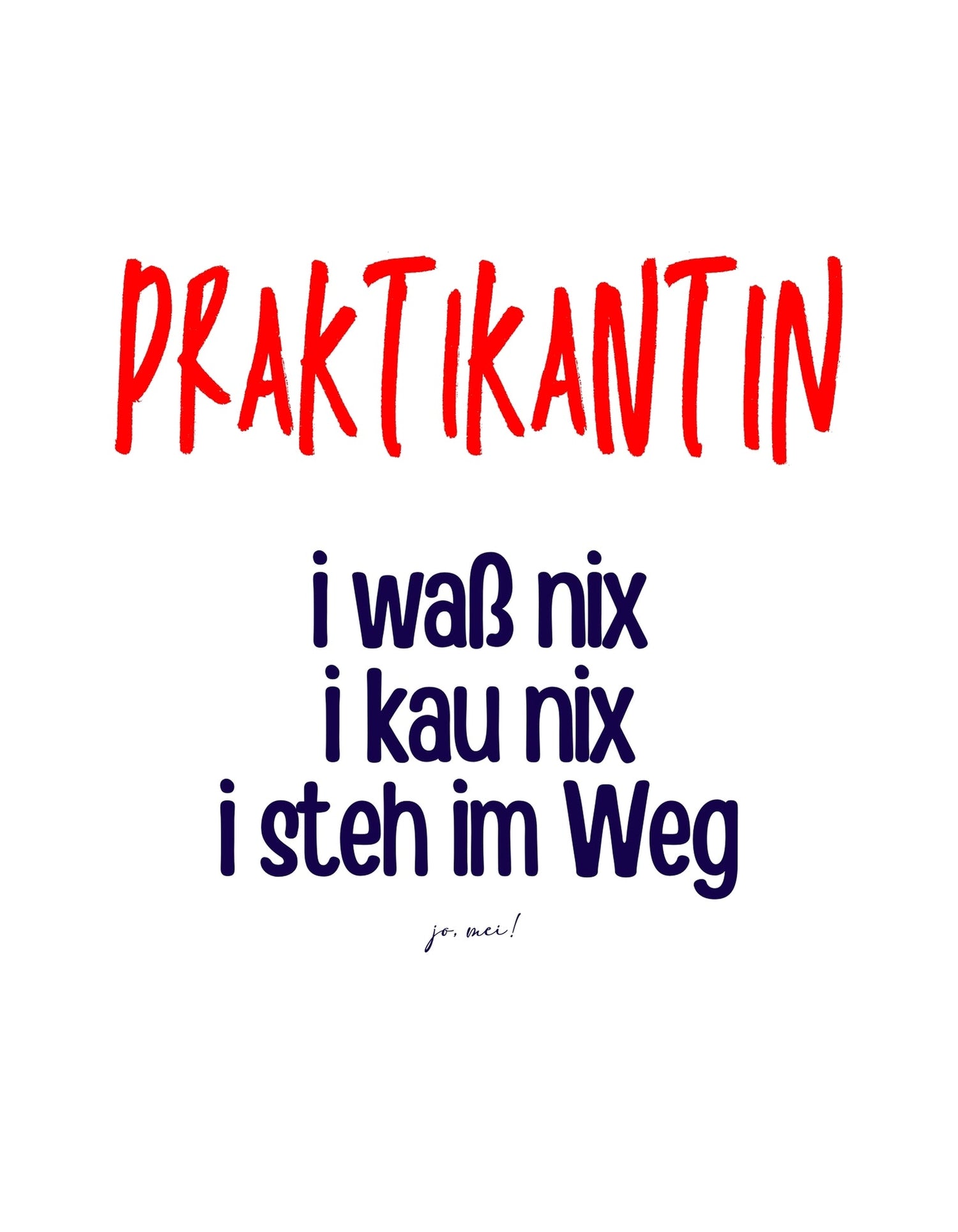 Praktikant/in