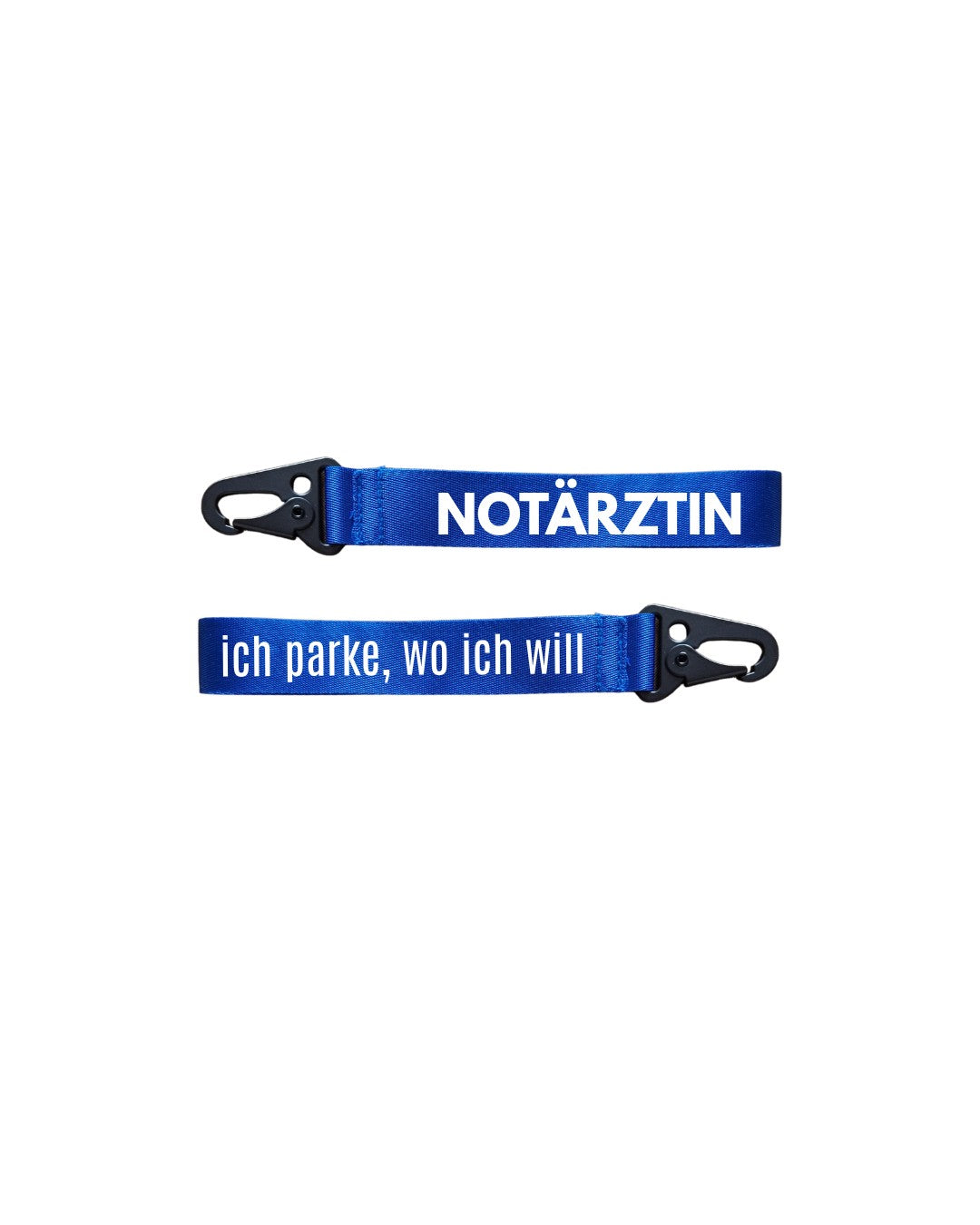 robuster Schlüsselanhänger "parken"