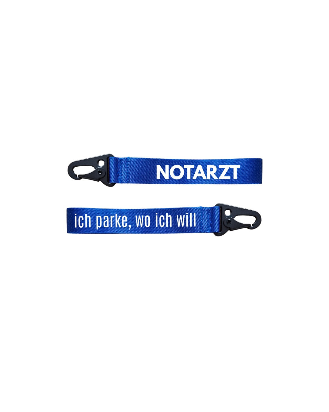 robuster Schlüsselanhänger "parken"