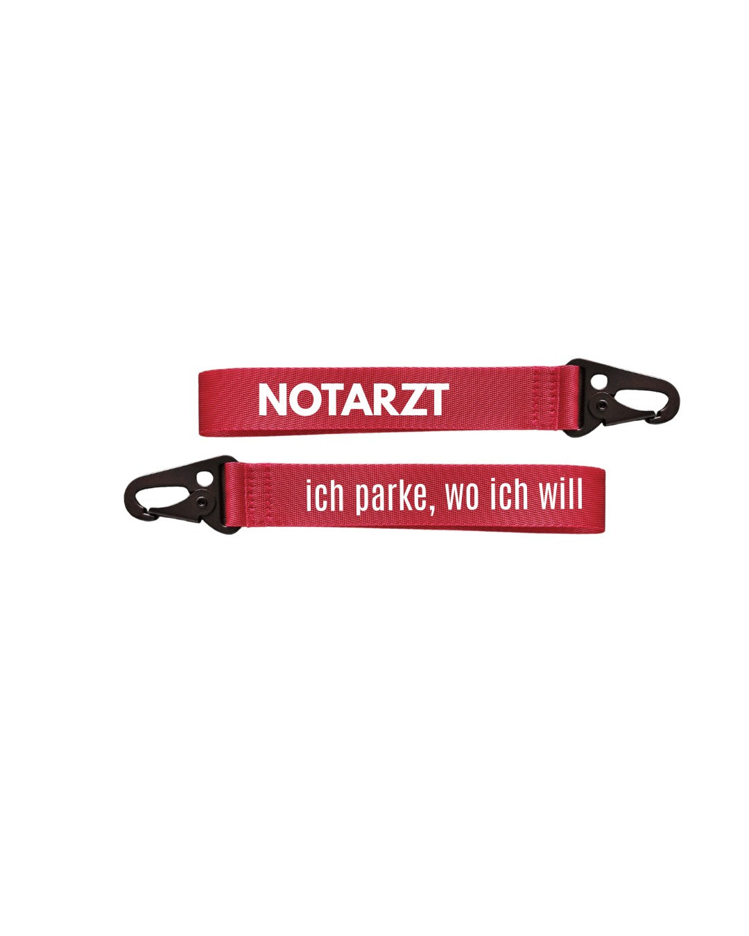 robuster Schlüsselanhänger "parken"
