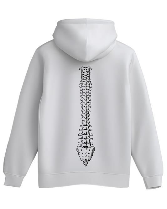 Unisex EcoMix-Kapuzenpulli Rückgrat