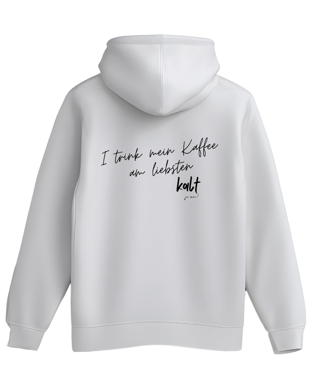 Unisex BIO-Kapuzenpulli kalter Kaffee