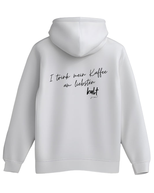 Unisex BIO-Kapuzenpulli kalter Kaffee