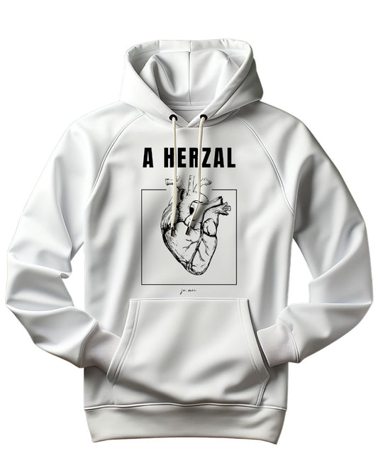 Unisex BIO-Kapuzenpulli A Herzal