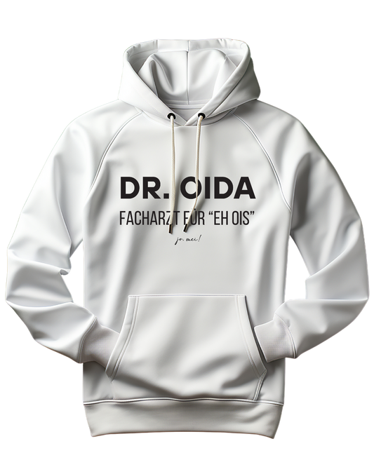 Unisex EcoMix-Kapuzenpulli Dr./in OIDA