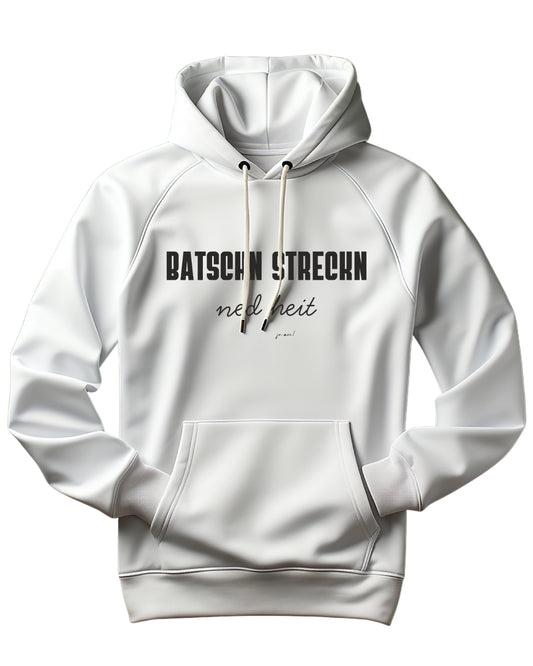 Unisex BIO-Kapuzenpulli Batschn streckn