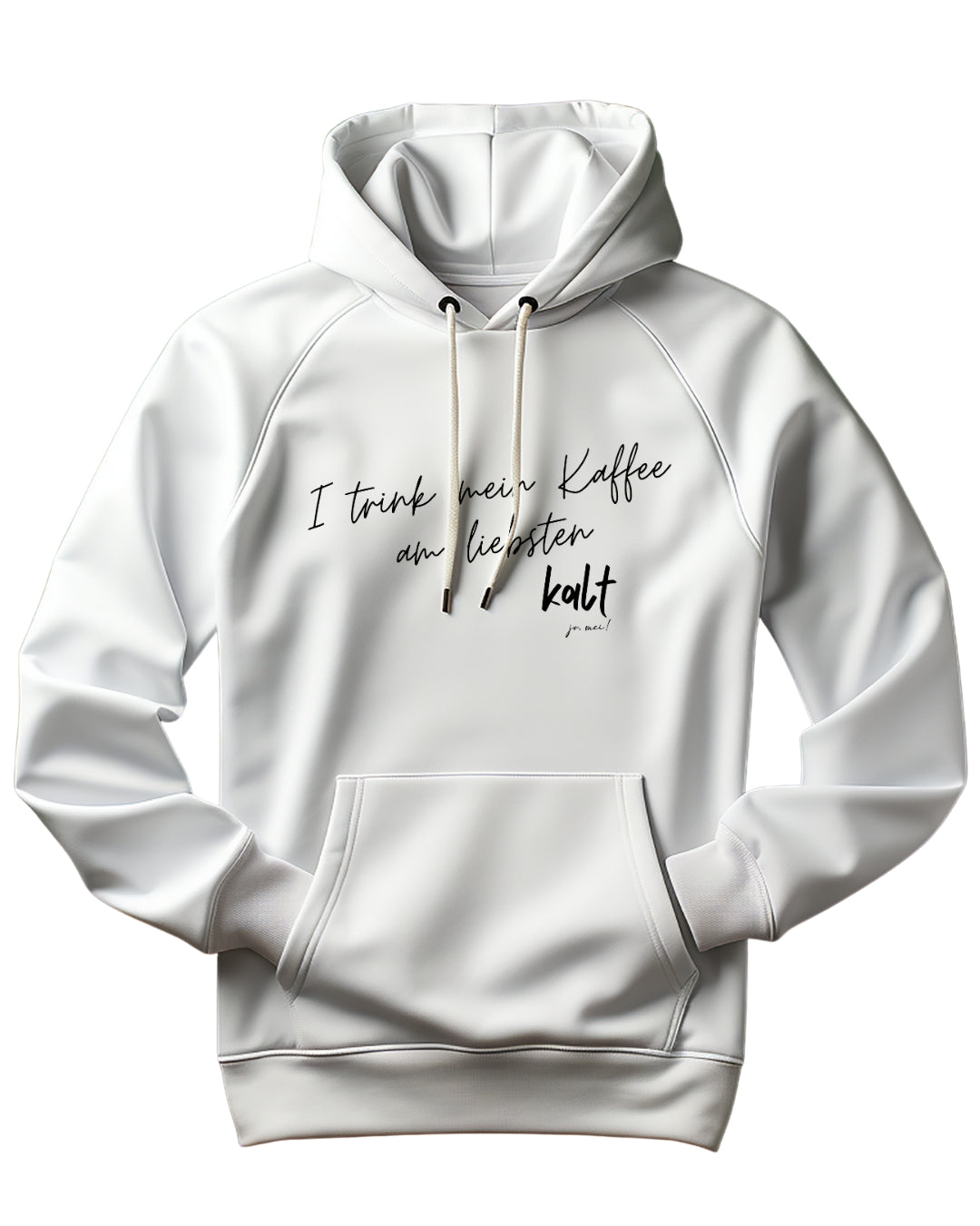 Unisex BIO-Kapuzenpulli kalter Kaffee
