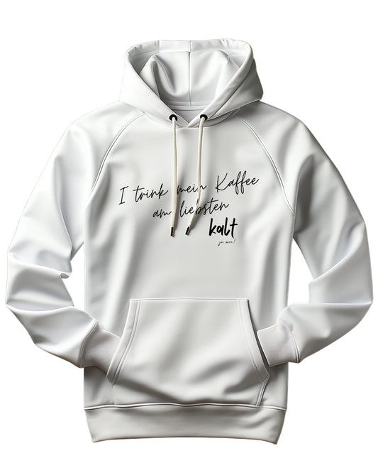 Unisex BIO-Kapuzenpulli kalter Kaffee