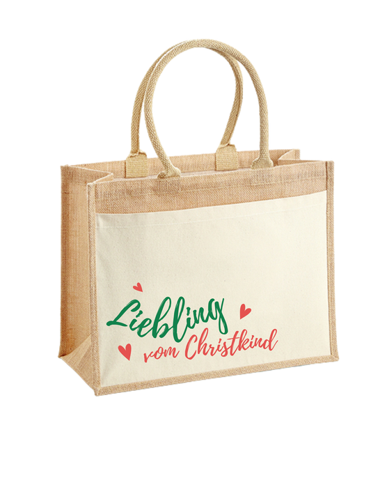 Jute-SHOPPER shoppen & Liebling