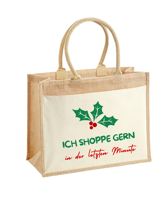 Jute-SHOPPER shoppen & Liebling