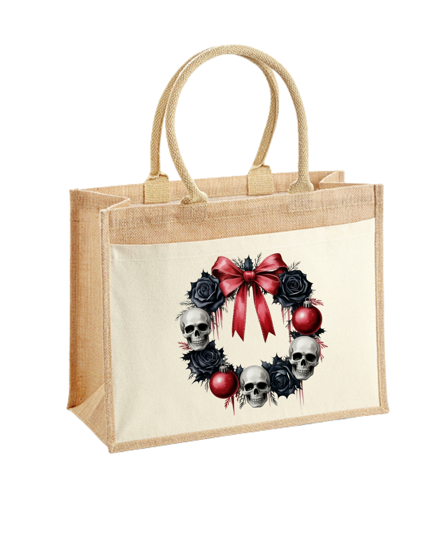 Jute-SHOPPER Kränze