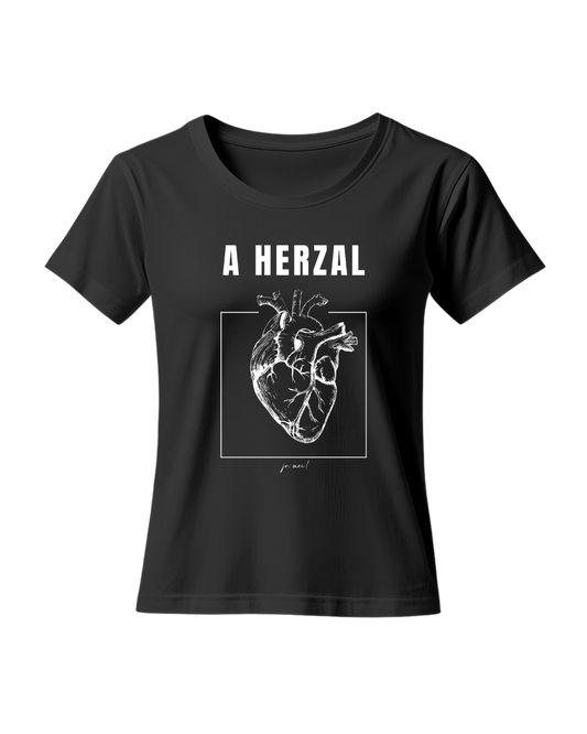 Feminines BIO-Leiberl A Herzal