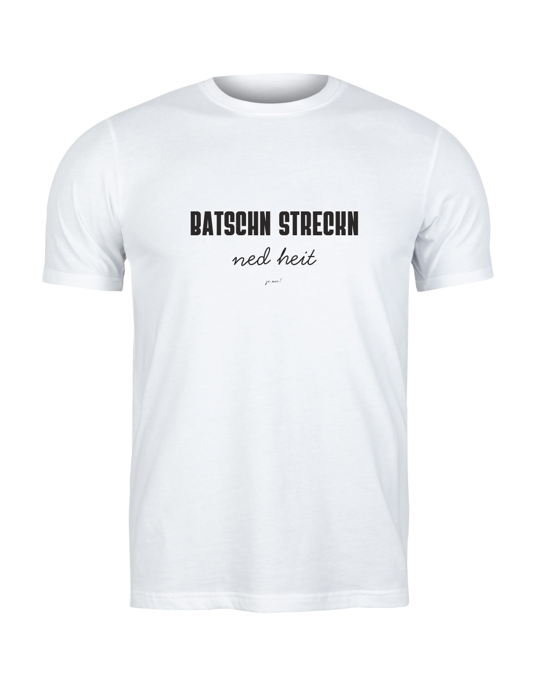 Maskulines BIO-Leiberl Batschn streckn