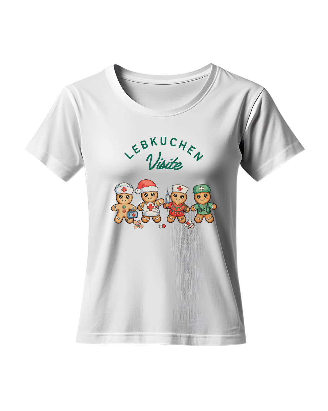 Feminines BIO-Leiberl Lebkuchenmanderl & Wichtel