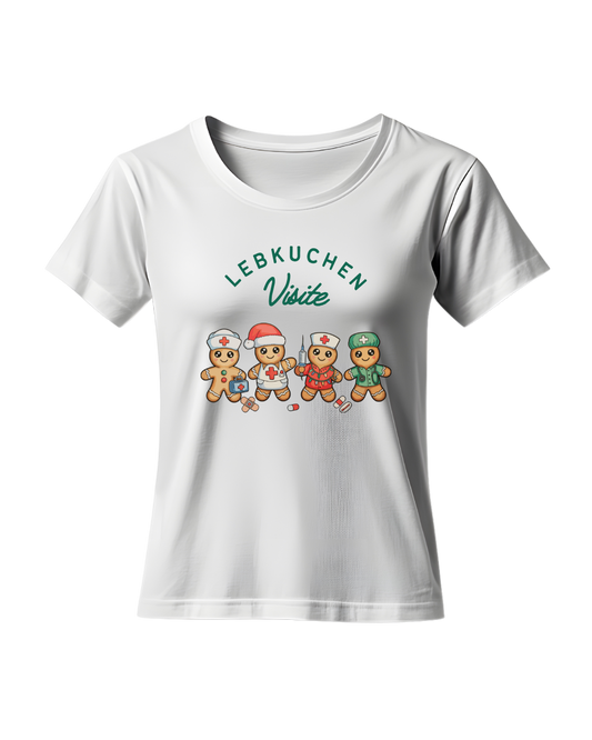 Feminines BIO-Leiberl Lebkuchenmanderl & Wichtel