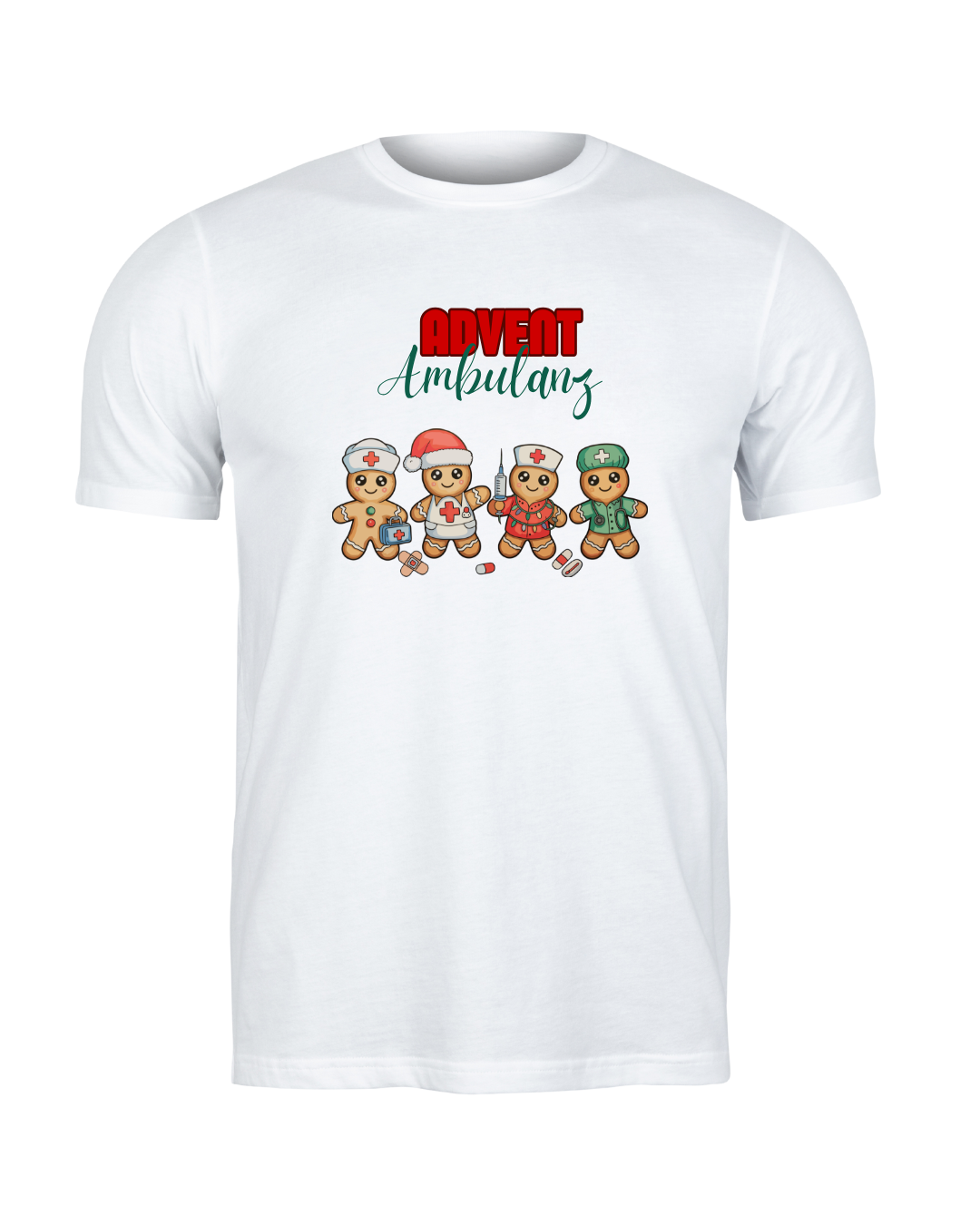 Maskulines BIO-Leiberl Lebkuchenmanderl & Wichtel