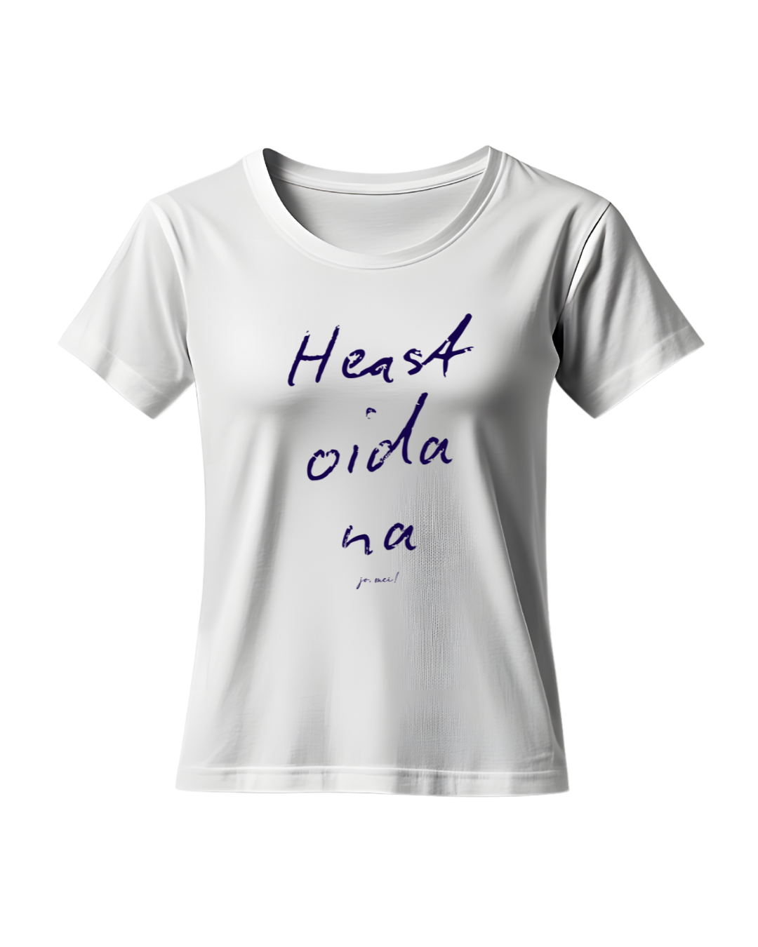 Feminines BIO-Leiberl Heast oida na