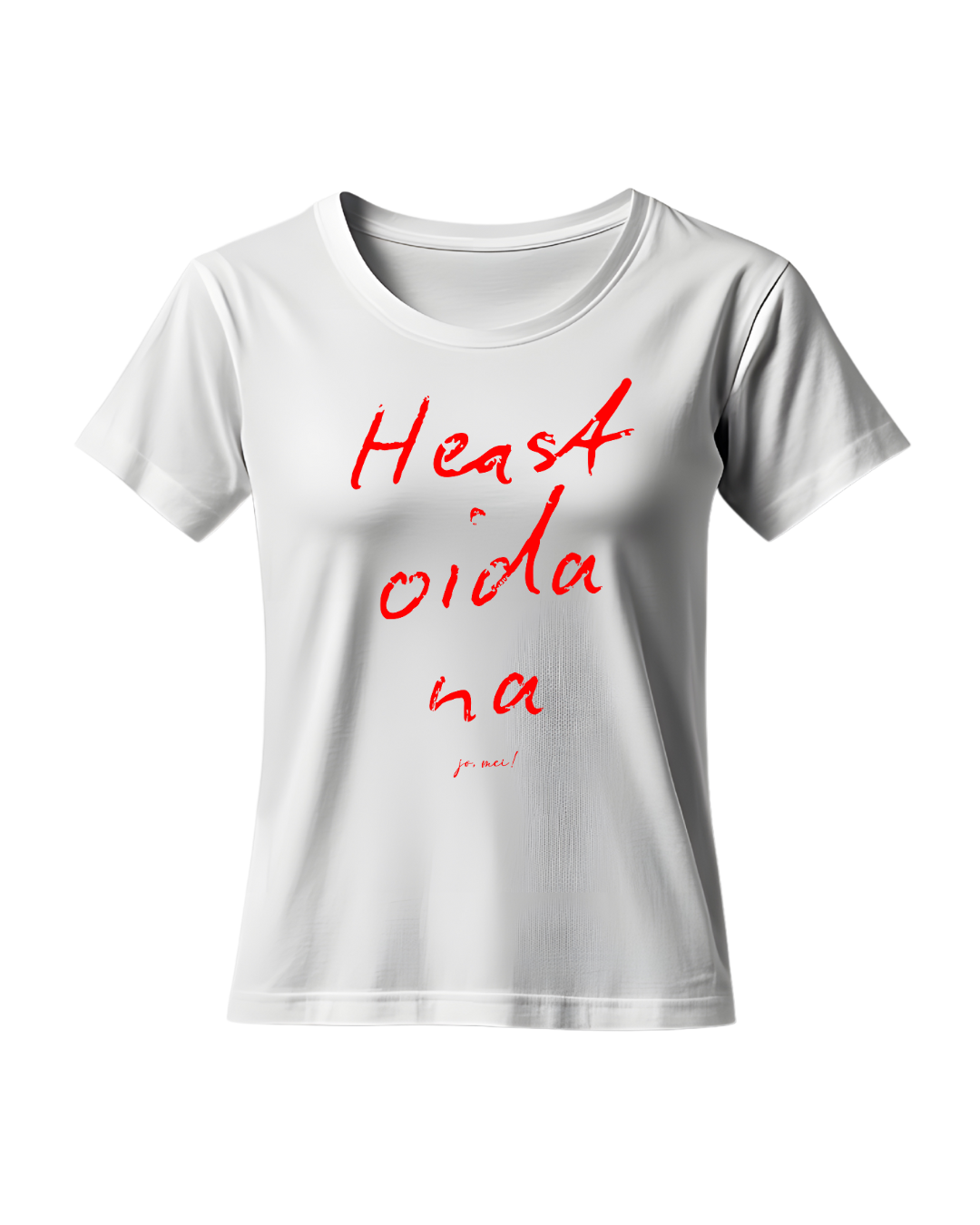 Feminines BIO-Leiberl Heast oida na