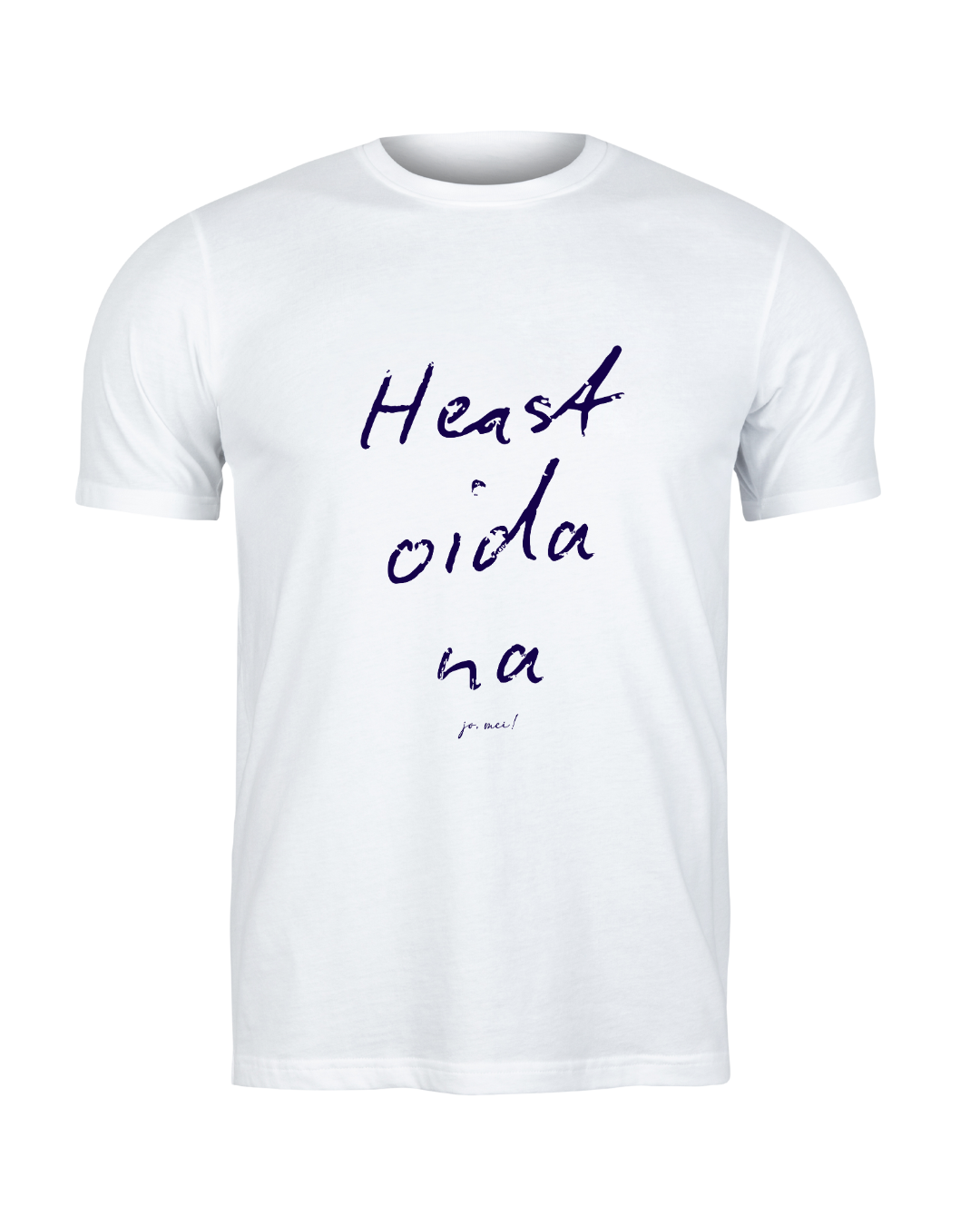 Maskulines BIO-Leiberl Heast oida na