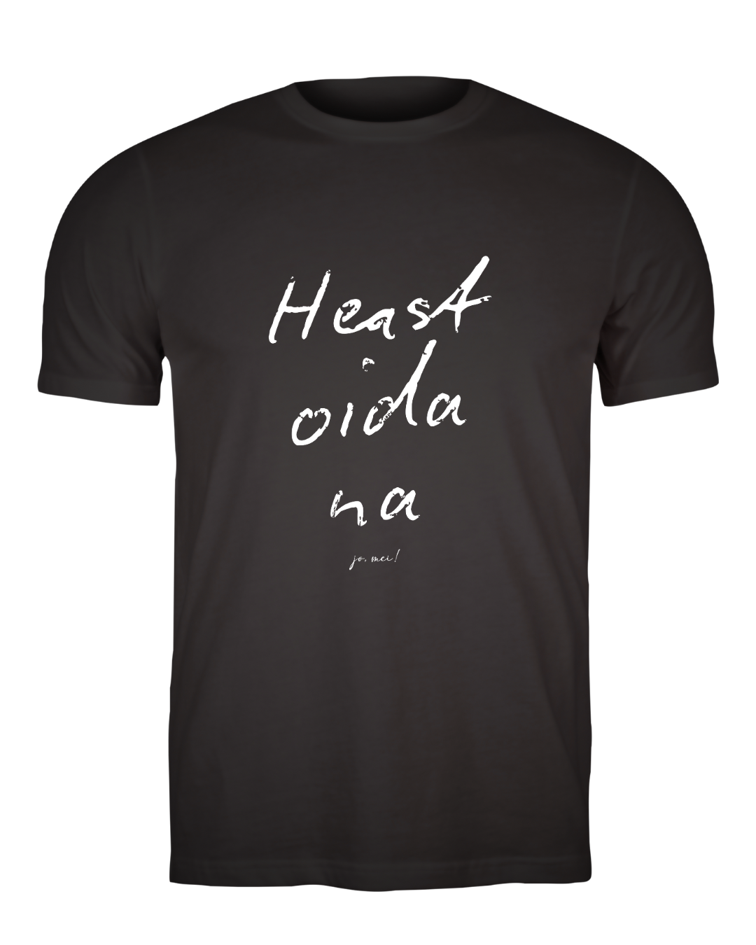 Maskulines BIO-Leiberl Heast oida na