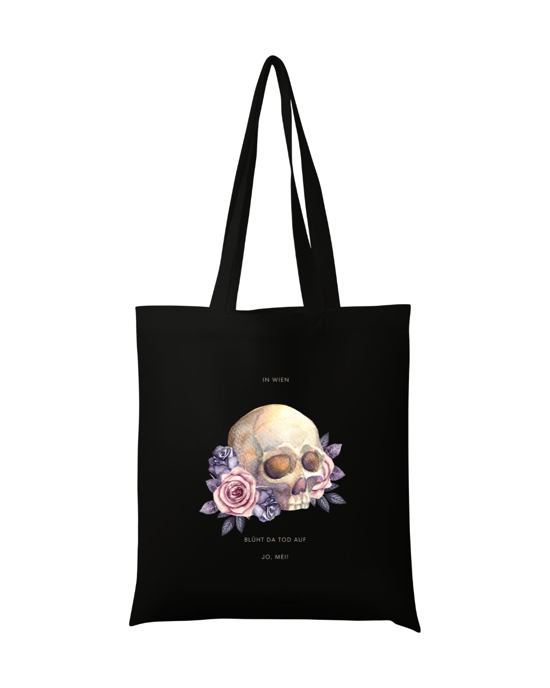 Baumwolltasche Der Tod blüht auf