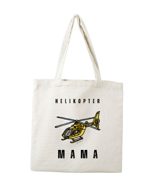 Baumwolltasche HelikopterMAMA