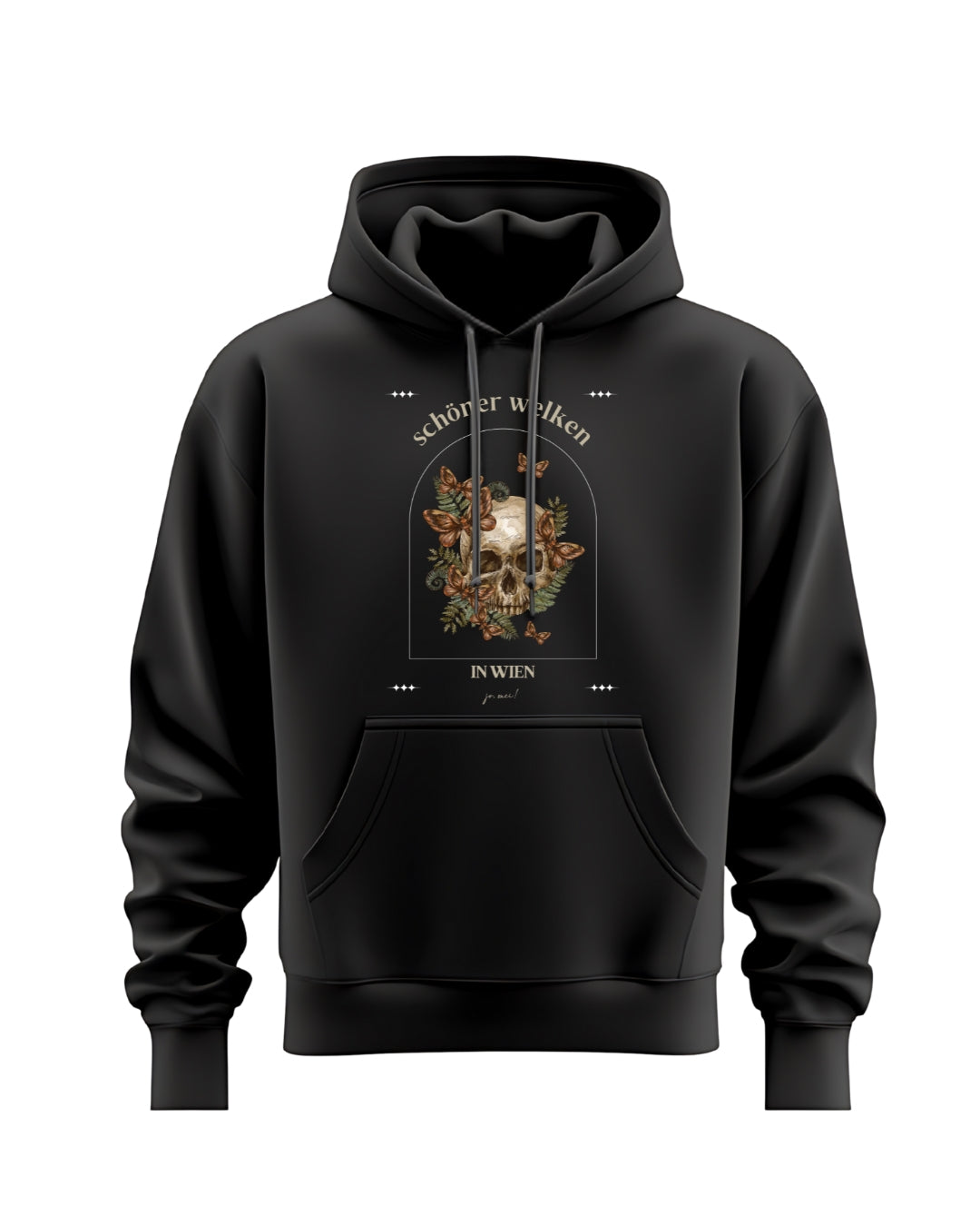 Unisex BIO-Kapuzenpulli schöner welken