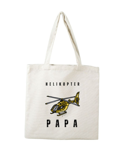 Baumwolltasche HelikopterPAPA